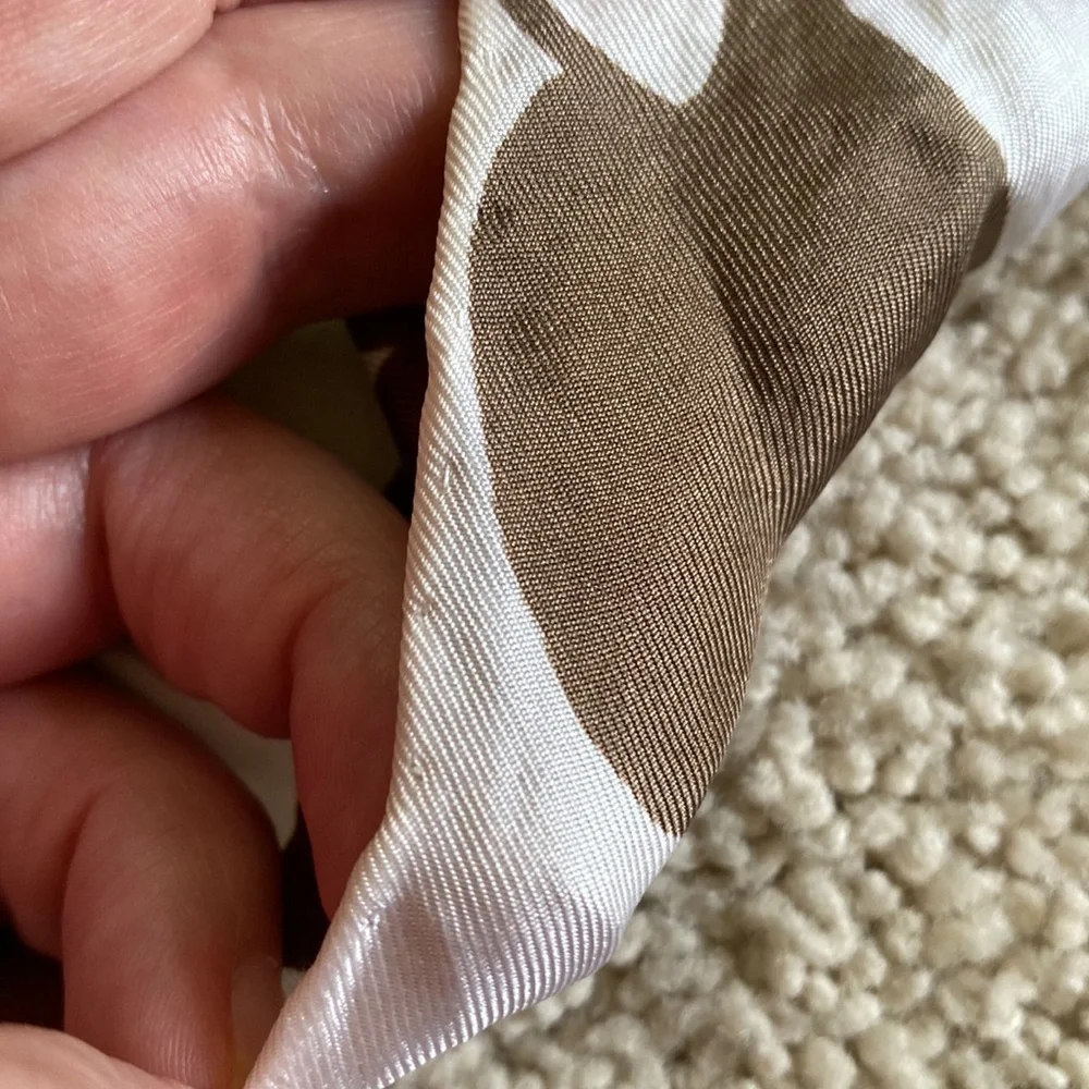 Vintage Silk Christian Dior Scarf